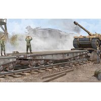 TRUMPETER 750221 1:35 Schwerer Plattformwagen von TRUMPETER