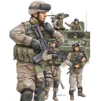 TRUMPETER 750424 1:35 Moderne US-Army, Infante von TRUMPETER