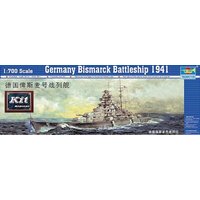 TRUMPETER 755711 1:700 DKM Bismarck, 1941 von TRUMPETER