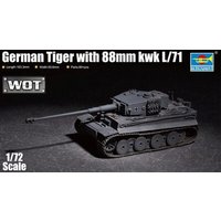 TRUMPETER 757164 1:72 Tiger mit 88 mm kwk L/71 von TRUMPETER