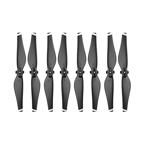 TRyYCB 8PCS Quick Release Propeller Ersatz Zubehör Kompatibel mit D Air Drone Kompatibel Mit D Air Schraube Flügel Fan(Black White) von TRyYCB