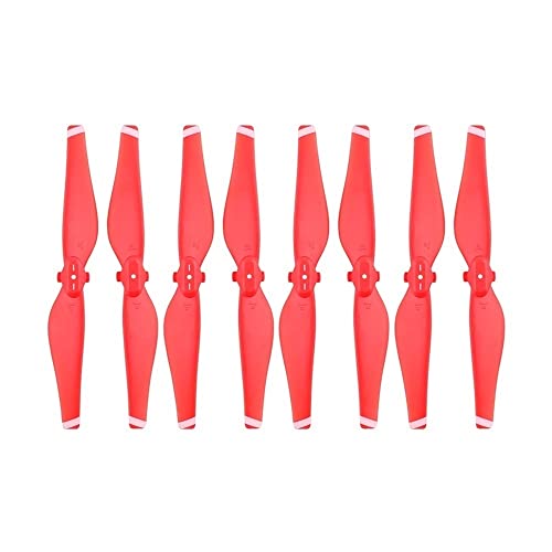 TRyYCB 8PCS Quick Release Propeller Ersatz Zubehör Kompatibel mit D Air Drone Kompatibel Mit D Air Schraube Flügel Fan(RED) von TRyYCB