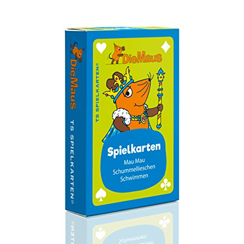 TS Spielkarten | Die Maus Kartenspiel für Kinder ab 3 Jahre | Mau-Mau & Schwimmen Spielkarten - Motive aus der Sendung mit der Maus von TS Spielkarten