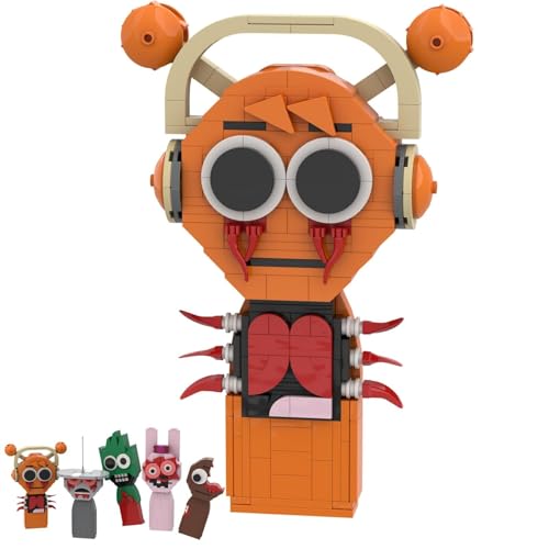 Sprunki Bausteine: Oren, Raddy, Clukr Und Fun Bot - Mini-Bauspielzeug Im Lego-Format, Kreatives Horrormodell Für Musikspiel-Fans, Sammelgeschenk Für Kinder Und Musikliebhaber(05) von TS TAC-SKY