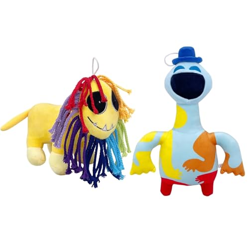 TS TAC-SKY 12 Zoll Nightmare Critters Plüschspielzeug - Doey Monster Plüsch Für Kinder Und Erwachsene, Perfekt Für Fans Der Monster-Spielreihe(Doey+Yellow) von TS TAC-SKY