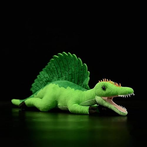 TS TAC-SKY 18-Zoll Blauer Microraptor Dinosaurier Plüschtier - Weiches & Kuscheliges Utahraptor Plüschtier, Sammlerstück Für Kinder(Spinosaurus) von TS TAC-SKY