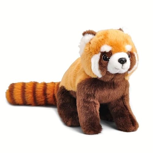 TS TAC-SKY Kawaii Rotpanda Plüschtier – Realistisches Ailurus Fulgens Stofftier, 50 cm Lange Plüschfigur Für Heimdekoration Und Kuschelmomente von TS TAC-SKY