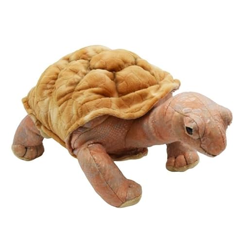 TS TAC-SKY Lebensechte Galapagos-Riesenschildkröte Plüschtier - Realistisches Tier-Plush, Perfekte Simulation Für Sammler Und Kinder von TS TAC-SKY