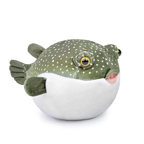 TS TAC-SKY Niedliche Gelbe Kugelfisch Plüschtier - 7-Zoll-Fisch Plüschtier Für Kinder Kinder(Pufferfish) von TS TAC-SKY