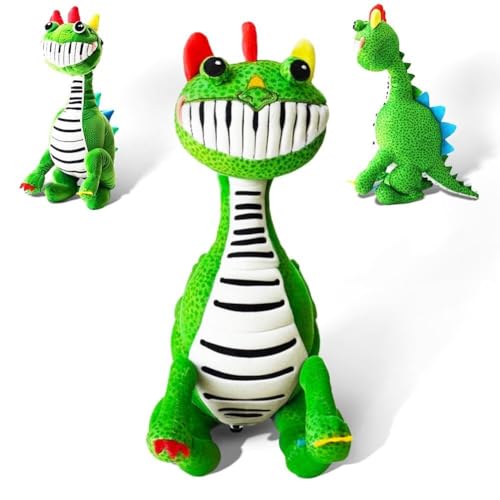 TS TAC-SKY Smiling Critters Kapitel 4 – 25 cm Weiches Plüschtier Für Kinder (ab 5 Jahren) – Niedliches, Vom Spiel Inspiriertes Sammlerstück(Pianos-aurus) von TS TAC-SKY