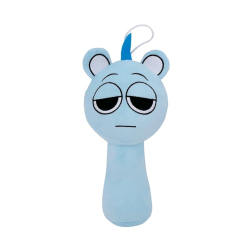 TS TAC-SKY Sprunki Kuscheltiere - Weiche Plüschfiguren Und Kissen, Perfekte Geschenkideen Für Weihnachten Und Geburtstage Für Kinder Und Erwachsene(Light Blue) von TS TAC-SKY