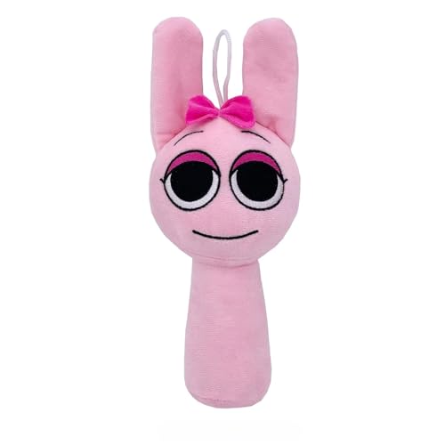 TS TAC-SKY Sprunki Kuscheltiere - Weiche Plüschfiguren Und Kissen, Perfekte Geschenkideen Für Weihnachten Und Geburtstage Für Kinder Und Erwachsene(Pink) von TS TAC-SKY