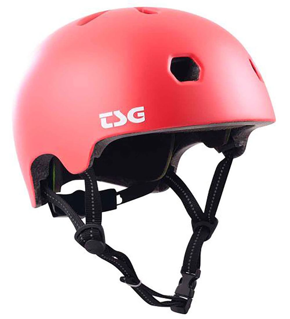 TSG Fahrradhelm - Meta Solid Color - Satin Gentle Red - TSG - 57-59 cm - Fahrradhelme TSG Fahrradhelm - Meta Solid Color - Satin Gentle Red - TSG - 57-59 cm - Fahrradhelme von TSG