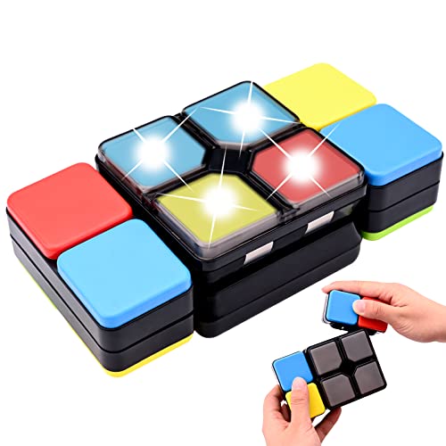 TSLBW Magic Cube Elektronischer Musikwürfel Musik Zauberwürfel Spielzeug Elektronischer Musikwürfel Kinder Puzzle Spiel Neuheit Spielzeug für 6+ Jungen Mädchen Weihnachten Geburtstagsgeschenk von TSLBW