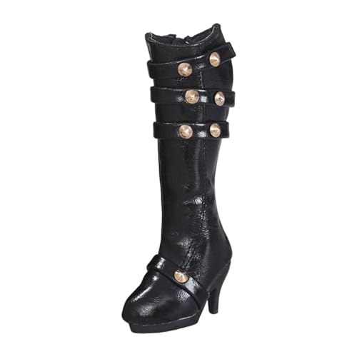 TTETTZ 1/4 BJD Puppen Stiefel Mode BJD Puppe Zubehör Kreative Realistische PU Schuhe von TTETTZ