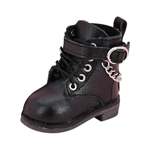 TTETTZ 1/6 Skala Hohe Stiefel für Puppen, Kostümzubehör Und Fotorequisiten für 12 Zoll Figuren, Schwarz von TTETTZ