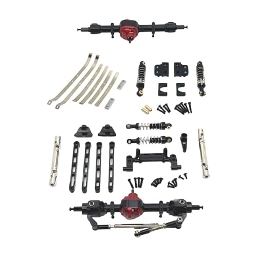 TTETTZ 1 Satz Rc Auto Chassis Ersatzteile Metall Aufrüstkit für 1/12 Fahrzeug mit Erhöhter Haltbarkeit für MN82 MN, Schwarz TTETTZ 1 Satz Rc Auto Chassis Ersatzteile Metall Aufrüstkit für 1/12 Fahrzeug mit Erhöhter Haltbarkeit für MN82 MN, Schwarz von TTETTZ