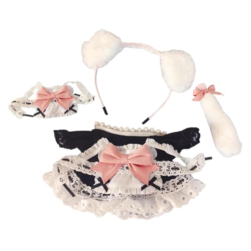TTETTZ 20cm Puppenkleidung für Plüschpuppen Mode Foto Requisiten Weiches Dienstmädchen Rock Set TTETTZ 20cm Puppenkleidung für Plüschpuppen Mode Foto Requisiten Weiches Dienstmädchen Rock Set von TTETTZ