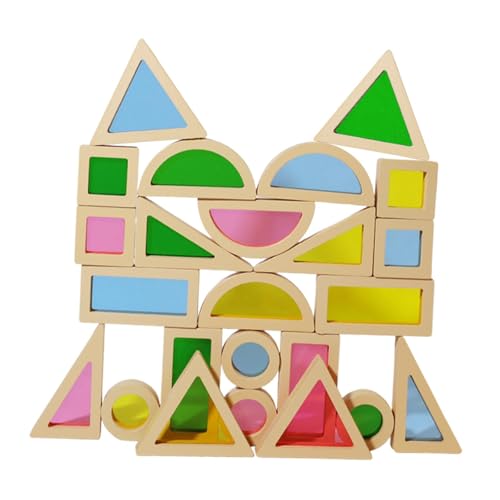 TTETTZ 24Pcs Bausteine Farbe Form Lernen für Eltern Kind Spiel 2 Jahre Alt TTETTZ 24Pcs Bausteine Farbe Form Lernen für Eltern Kind Spiel 2 Jahre Alt von TTETTZ