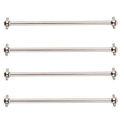 TTETTZ 2x2 Stücke 06061 80mm Dogbone Universal CVD Antriebswelle für HSP 94166 1/10 RC Autos von TTETTZ