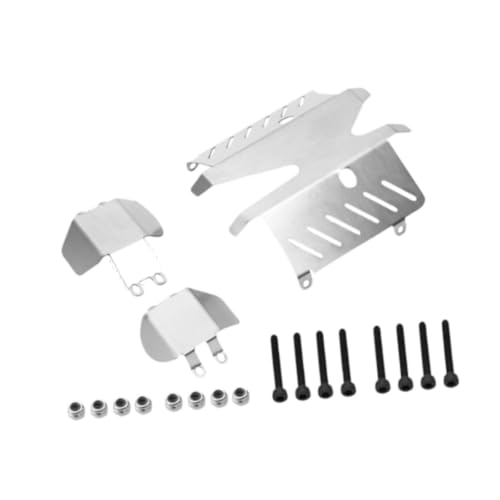 TTETTZ 3pcs Skid Plate Komplette Chassis Rüstungen für CC02 Accessoires Hobby Car von TTETTZ