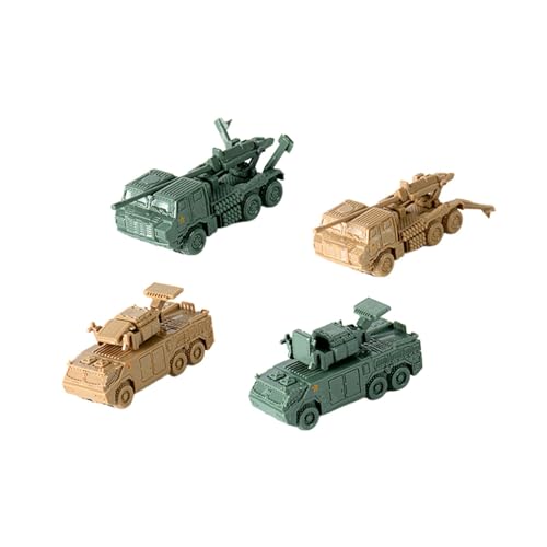 TTETTZ 4X 1/144 Modellpanzerbauspielzeug 4D Montagemodell für Kinder Kinder Erwachsene von TTETTZ