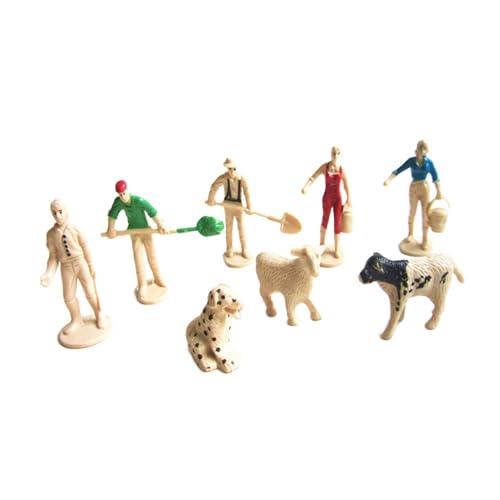 TTETTZ 8 Stück Mini Prähistorische Tier Modell Tier Figuren Desktop Decor Vorschule TTETTZ 8 Stück Mini Prähistorische Tier Modell Tier Figuren Desktop Decor Vorschule von TTETTZ