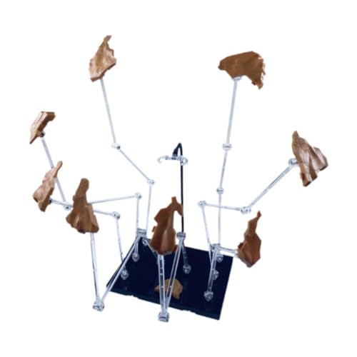 TTETTZ Actionfigur Ständer für Figuren Display Halterung Puppenmodell Ständer mit Zerlegbaren Spezialeffekten für Kampfszenen für Dioramen Und Spielzimmer D, Gelb TTETTZ Actionfigur Ständer für Figuren Display Halterung Puppenmodell Ständer mit Zerlegbaren Spezialeffekten für Kampfszenen für Dioramen Und Spielzimmer D, Gelb von TTETTZ