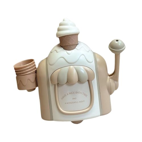 TTETTZ Badespielzeug für Kinder ab 4-8 Jahren – Seifenblasen-Set mit Eistüten-Design – Spaßiges Schaum-Bubble-Spiel für Badewanne & Garten – Inkl. 4 Ersatz-Eistüten – Sicher & langlebig TTETTZ Badespielzeug für Kinder ab 4-8 Jahren – Seifenblasen-Set mit Eistüten-Design – Spaßiges Schaum-Bubble-Spiel für Badewanne & Garten – Inkl. 4 Ersatz-Eistüten – Sicher & langlebig von TTETTZ