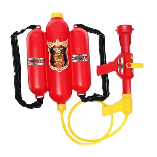 TTETTZ Feuerwehr Rucksack, Wasserspielzeug, Wassersprüher mit Rucksacktank für Den Strand von TTETTZ