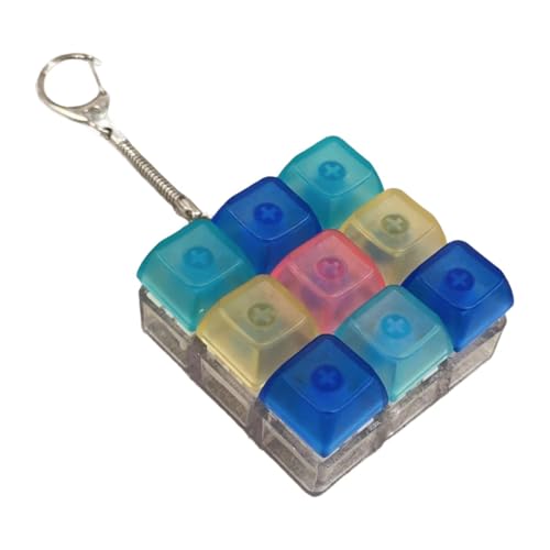 TTETTZ Fidget Keyboard Schlüsselanhänger Kompakt Und Leicht für Unterwegs für Konzentration Und Stressabbau, Style C TTETTZ Fidget Keyboard Schlüsselanhänger Kompakt Und Leicht für Unterwegs für Konzentration Und Stressabbau, Style C von TTETTZ
