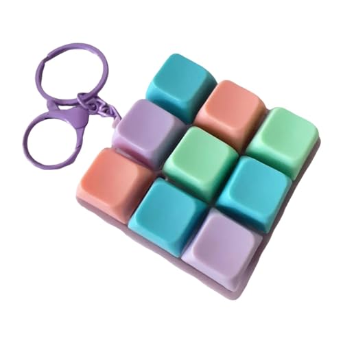 TTETTZ Fidget Keyboard Schlüsselanhänger Kompakt Und Leicht für Unterwegs für Konzentration Und Stressabbau, Style D TTETTZ Fidget Keyboard Schlüsselanhänger Kompakt Und Leicht für Unterwegs für Konzentration Und Stressabbau, Style D von TTETTZ