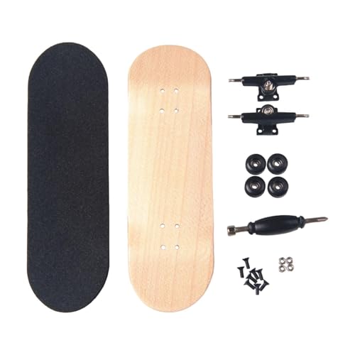 TTETTZ Fingerboard Sportartikel Holz Fingerplatine für Skateliebhaber Männer Frauen, Holz von TTETTZ