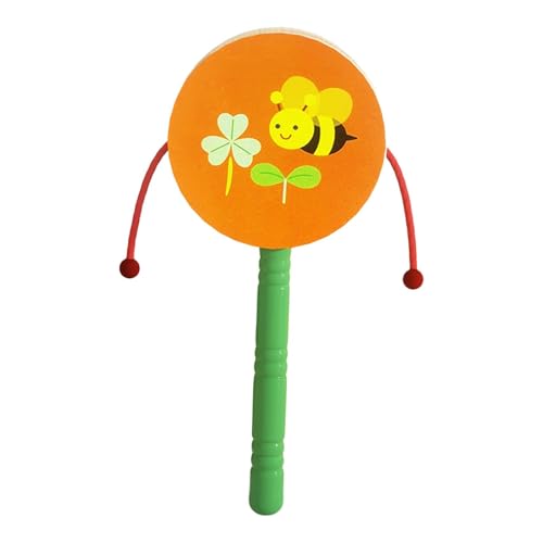 TTETTZ Holz Rassel Trommel für Babys, Biene TTETTZ Holz Rassel Trommel für Babys, Biene von TTETTZ