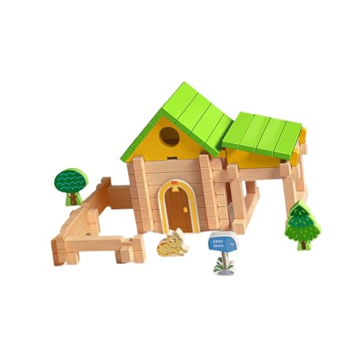 TTETTZ Holzbausteine für Kinder Zapfen Und Zapfenloch für Jungen Mädchen Kinder TTETTZ Holzbausteine für Kinder Zapfen Und Zapfenloch für Jungen Mädchen Kinder von TTETTZ