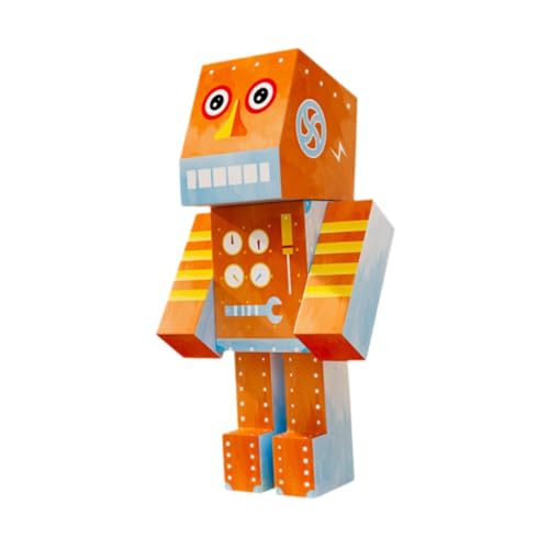 TTETTZ Karton Puzzle, 3D Papierpuzzle, DIY Roboter Set für Kinder Und Erwachsene, Geschenke TTETTZ Karton Puzzle, 3D Papierpuzzle, DIY Roboter Set für Kinder Und Erwachsene, Geschenke von TTETTZ