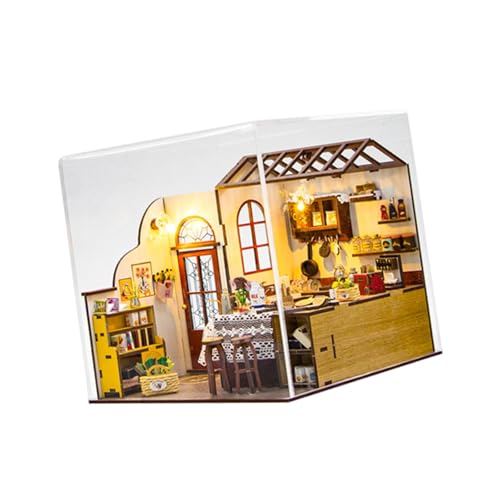 TTETTZ Miniatur Haus Kits DIY Mini Puppenhaus 3D Holzpuzzle für Geburtstagsgeschenk TTETTZ Miniatur Haus Kits DIY Mini Puppenhaus 3D Holzpuzzle für Geburtstagsgeschenk von TTETTZ