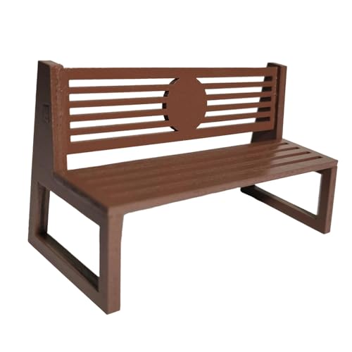 TTETTZ Miniatur Holz Sitzbank Puppenhausmöbel Bastel Möbelstück Dekoration Zubehör Fördert Kreatives Spielen für Kinder Und Sammler von Miniaturen, Style D TTETTZ Miniatur Holz Sitzbank Puppenhausmöbel Bastel Möbelstück Dekoration Zubehör Fördert Kreatives Spielen für Kinder Und Sammler von Miniaturen, Style D von TTETTZ