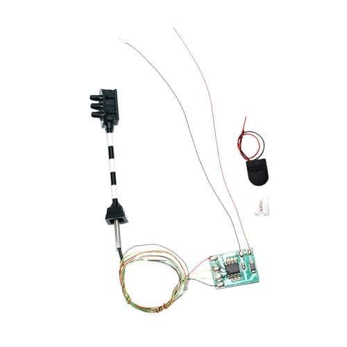 TTETTZ Modellbahn HO Maßstab Modell Zug Überquerungse mit 3 Licht LED Block für Miniatur Eisenbahn Diorama für Architektur Sandtisch, Schwarz Weiß Pole TTETTZ Modellbahn HO Maßstab Modell Zug Überquerungse mit 3 Licht LED Block für Miniatur Eisenbahn Diorama für Architektur Sandtisch, Schwarz Weiß Pole von TTETTZ