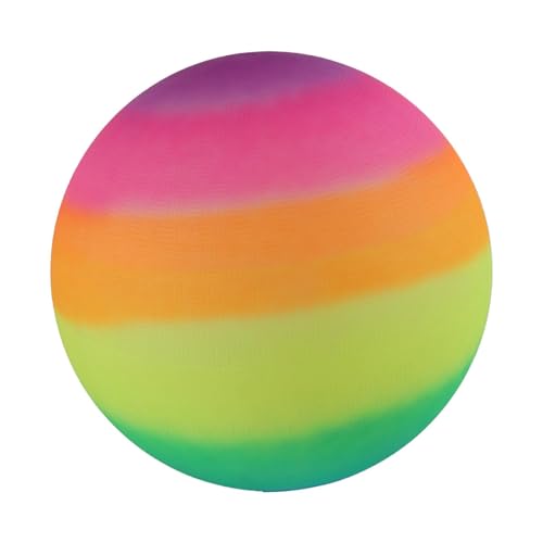 TTETTZ Playground Ball für Kinder mit Hüpffunktion Sportball für Bewegungsspiele Bunter Ball aus PVC für Koordinationsfördernde Aktivitäten für TTETTZ Playground Ball für Kinder mit Hüpffunktion Sportball für Bewegungsspiele Bunter Ball aus PVC für Koordinationsfördernde Aktivitäten für von TTETTZ