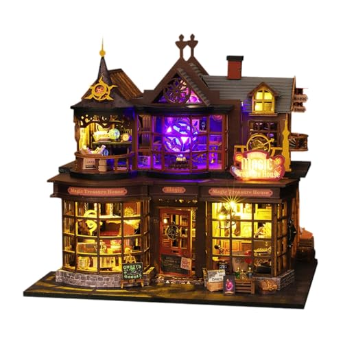 TTETTZ Puppenhaus DIY Kits 3D Puzzles Desktop Ornament Handarbeit Sammlerstücke Und Staub TTETTZ Puppenhaus DIY Kits 3D Puzzles Desktop Ornament Handarbeit Sammlerstücke Und Staub von TTETTZ