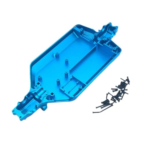 TTETTZ RC Auto Chassisplatte für 16101 16102, CNC Metallrahmen Platte Als Ersatz, Blau von TTETTZ