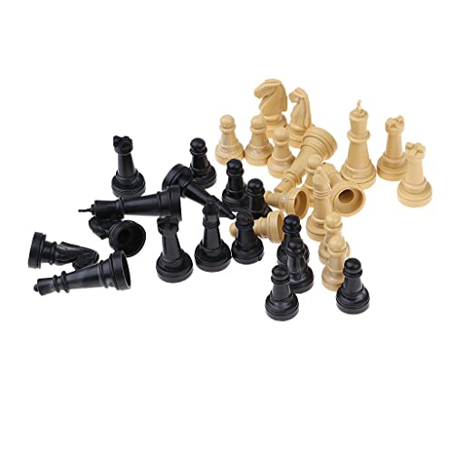 TTETTZ Schachfiguren Set 32 Stück Spielsteine für Brettspiel, 32St von TTETTZ