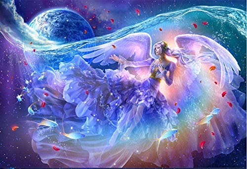 TTbaoz 1000 Stück Puzzle für Erwachsene Fantasy Angel Girl Kinder Puzzle Puzzle Sets für Familien | Lernspiel von TTbaoz