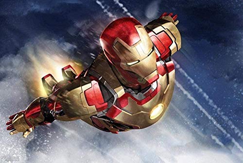 TTbaoz 1000 Stück Puzzle für Erwachsene Iron Man In Flight Kinder Puzzle Puzzlesets für Familien | Lernspiel von TTbaoz