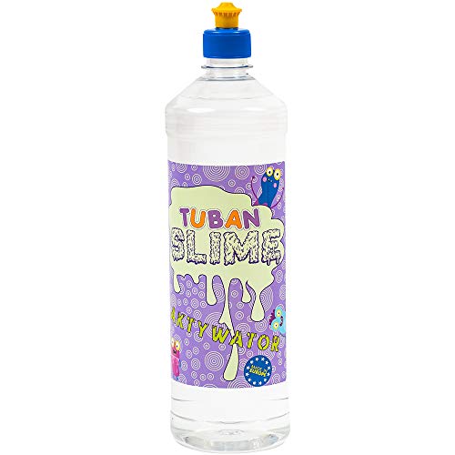 TUBAN Aktivator für Slime – Slime Magic – Lösung für Kleber – Kompatibel mit jedem PVA-Kleber – Sicher für Kinder – Hergestellt in der EU – Frei von schädlichen Stoffen – 500 ml von TUBAN