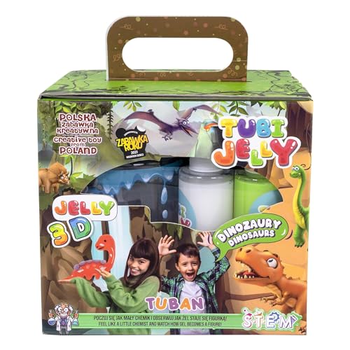 TUBAN Tubi Jelly Set mit 6 Farben und kleinem Aquarium – Di TUBAN Tubi Jelly Set mit 6 Farben und kleinem Aquarium – Di von TUBAN