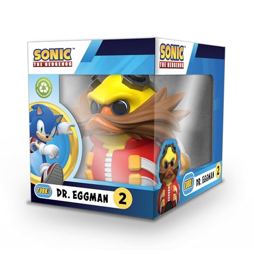 TUBBZ Box-Ausgabe Dr. Eggman Sammler-Vinyl-Gummiente Figur - Offizielle Sonic The Hedgehog-Merchandise - Aktion Fernsehen, Filme & Videospiele von TUBBZ