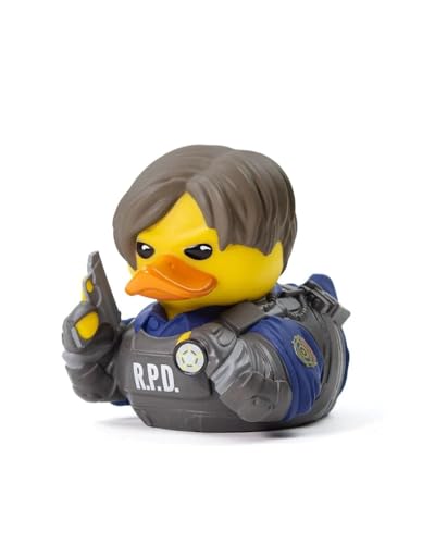 TUBBZ Box-Ausgabe Leon S. Kennedy Sammler-Vinyl-Gummiente Figur - Offizielles Resident Evil Merchandise - Fernsehen, Filme & Videospiele von TUBBZ