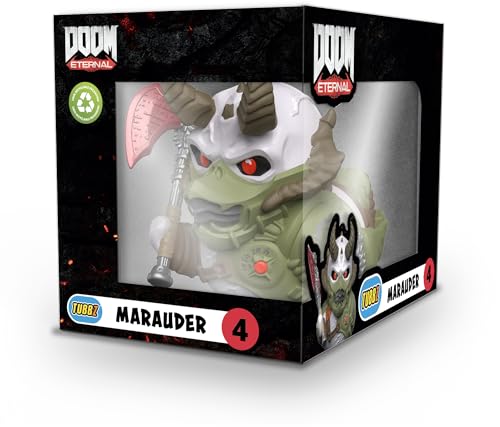 TUBBZ Box-Ausgabe Marauder Sammelfigur aus Vinyl-Gummi - Offiziell DOOM Merchandise - TV, Filme & Videospiele von TUBBZ